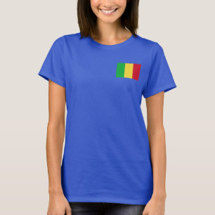 Mali Flag e Map dk T-Shirt