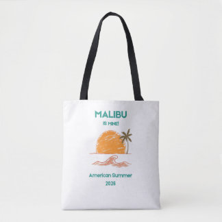 Malibu California Luxury Shoulder Tote Bag