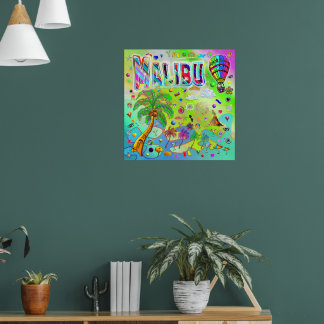 Malibu Eterno Melody Poster