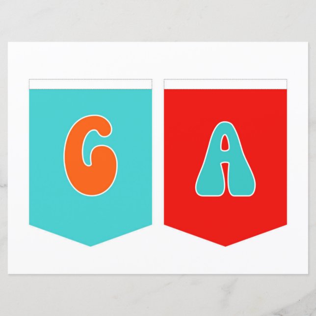 Maligayang Kaarawan Banner GA (Frente)