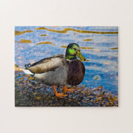 Mallard Duck quebra-cabeça