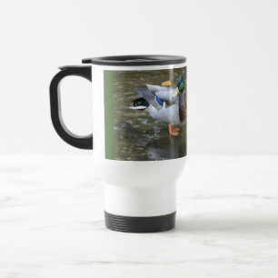 Mallard Pair Caneca de viagem