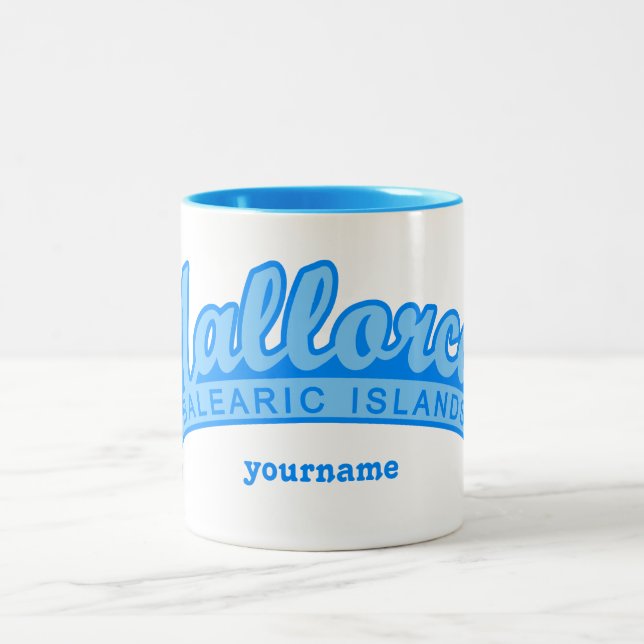 MALLORCA Espanha personalizada de canecas monográf (Centro)