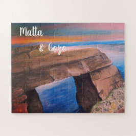 Malta e Gozo souvenir Quebra-cabeça