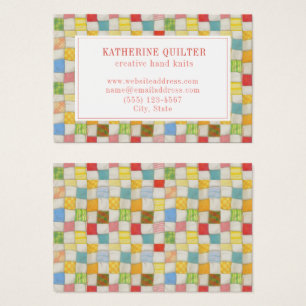 MALUCA Cartão de visita Euro QUILT