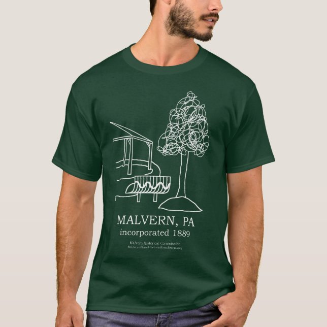 Malvern (PA) - t-shirt do parque de Burke (Frente)