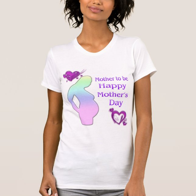 Mamã a ser camisa do dia das mães (Frente)