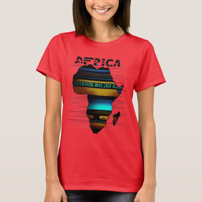 Mama Africa t-shirts design  (Frente)