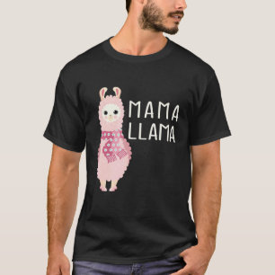 Mama Amante da Lhama Para Lhama Camiseta