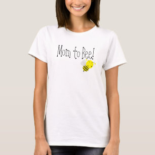 Mamã ao t-shirt da maternidade da abelha