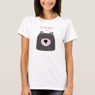 Mama Bear é Camiseta Personalizada Presente para N