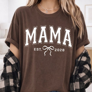 Mama   Camisa Personalizada do Dia das Mães para a