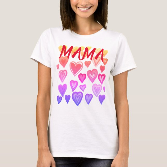MAMA, Corazones! Camiseta (Frente)