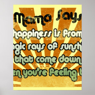 Mama Dizer… O poster das citações do filme de
