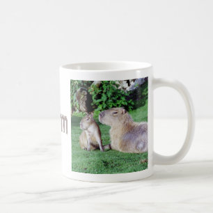 Mamã do Capybara e caneca do filho