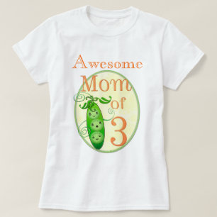 Mamã do dia das mães do t-shirt três