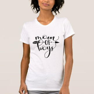 Mamã dos meninos t-shirt, camisas da mãe, camisas