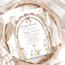 Mama e Pequeno Convite para Chá de fraldas de Gosl