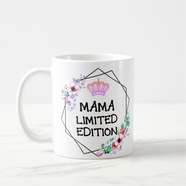 MAMA EDICÃO LIMITADA - Xícara de Caneca Flores e C (Esquerda)