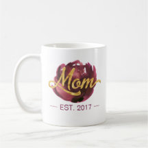 Mamã EST. Caneca customizável de |