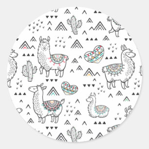 Mama Etiqueta do lama