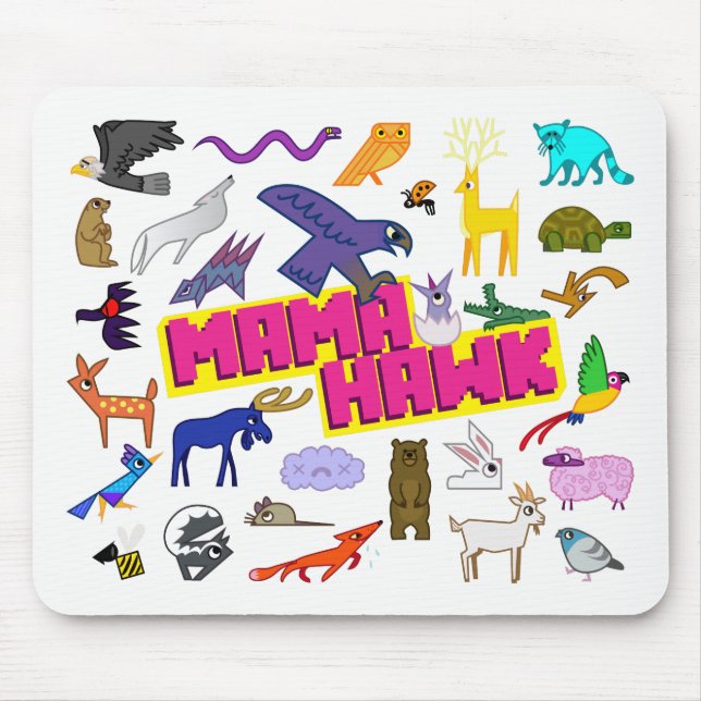 MAMA FALCÃO Mousepad (Frente)