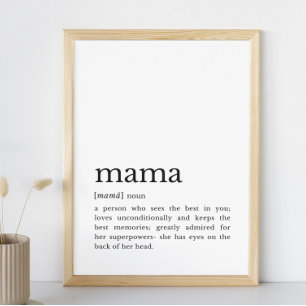 Mama Filipino Wall Art Filipinas Poster