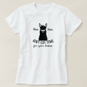 Mama Lama Nenhum Drama T-shirt