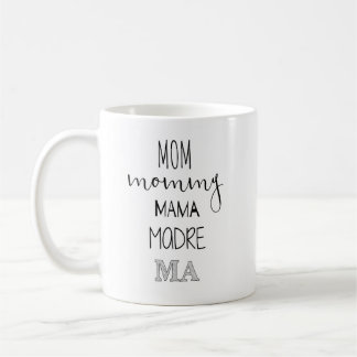Mama Madre Mãe Caneca das mamães da mamã