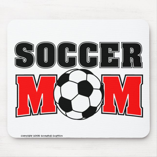 Mamã Mousepad do futebol (Frente)