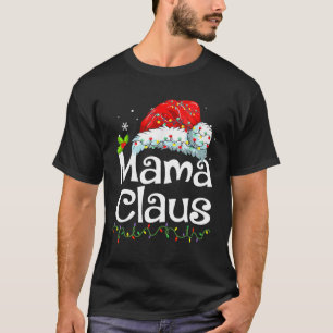 Mama Noel Camisa de Natal Família Combinando Xmas 