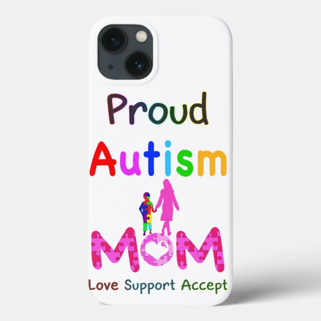Mamã orgulhosa do autismo (Verso)