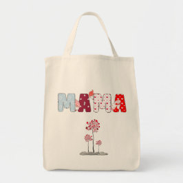 Mama Patchwork Bolsa - Heart & Floral Madre's Day