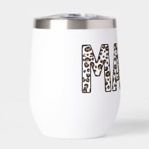 Mama Personalizada Leopard Print Est.