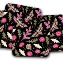 Mama rosa entonada e floral | Moth Cork Porta copo