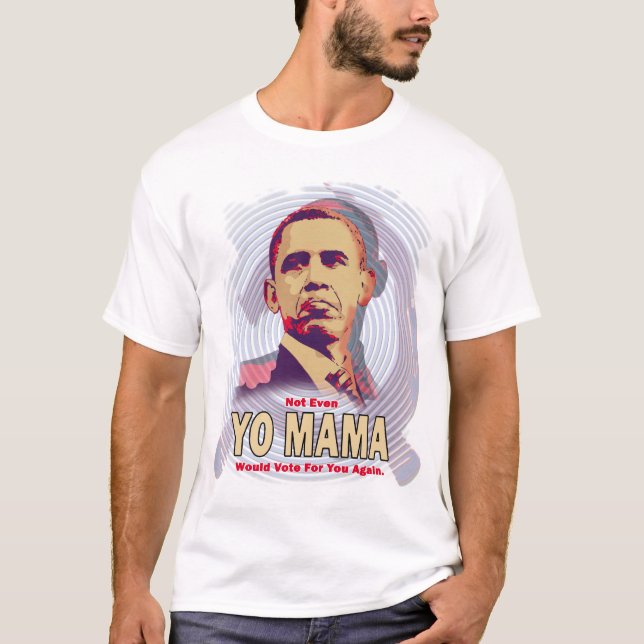 Mama T-shirt de Obama Yo (Frente)