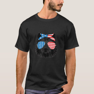 Mama Urso Rosto Óculos de sol Figurino T Camisa