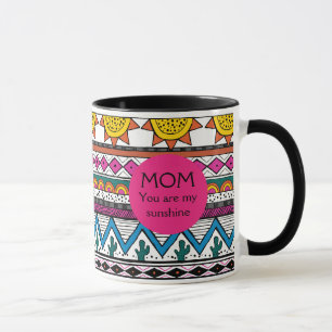 Mamã você é minha caneca customizável do prese