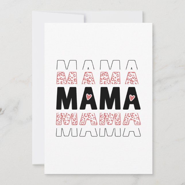 MAMA Word Design – Stylish Gift Idea (Frente)
