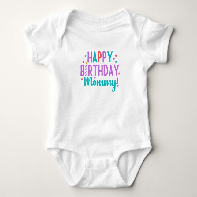 Mamãe Birthday T-Shirt (Frente)