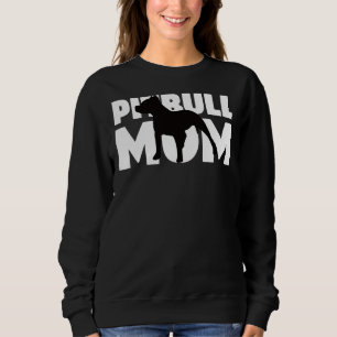 Mamãe Cachorro Mãe Pitbull Pullover