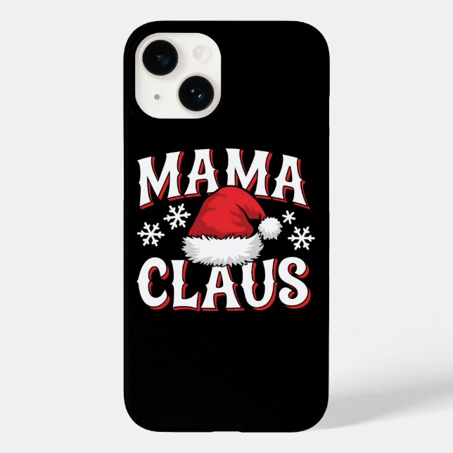 Mamãe Claus com chapéu de Santa (Verso)