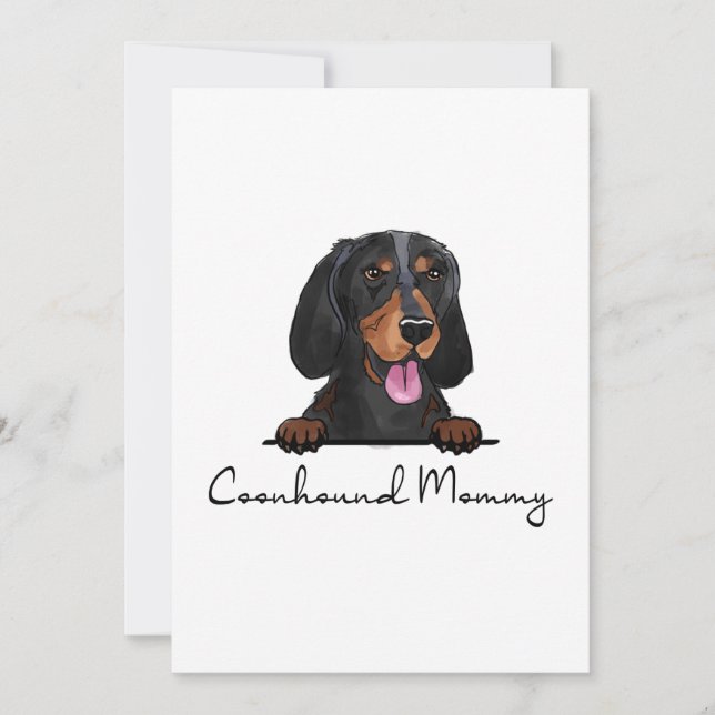 Mamãe de Cães Conhound (Frente)