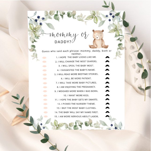 Mamãe de madeira Eucalyptus ou caça ao bebê pai (Criador carregado)