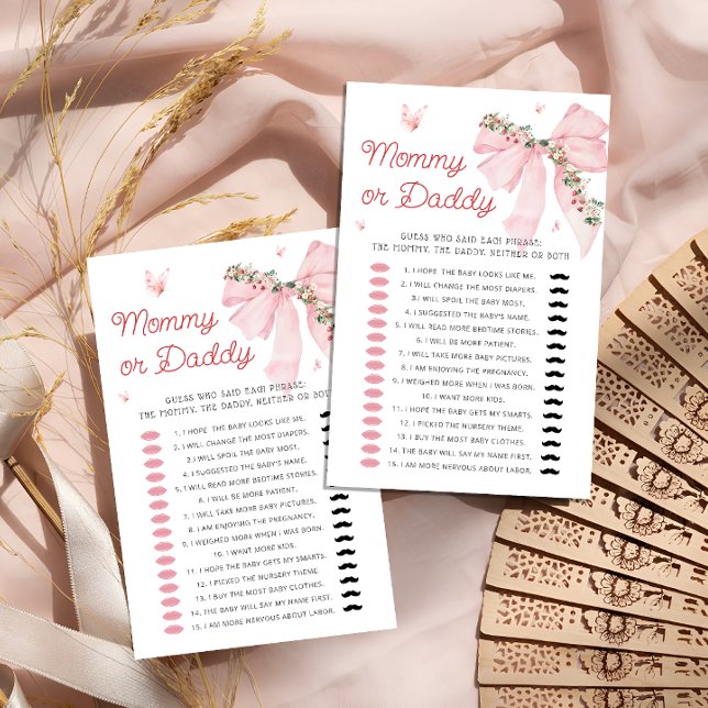 Mamãe de morango ou Chá de fraldas de Pai (Criador carregado)