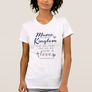Mamãe De Pensamento Britânico - Camiseta Cristã