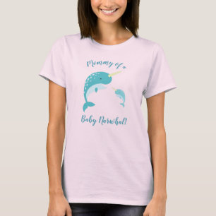 Mamãe de uma camiseta Narral de Bebê