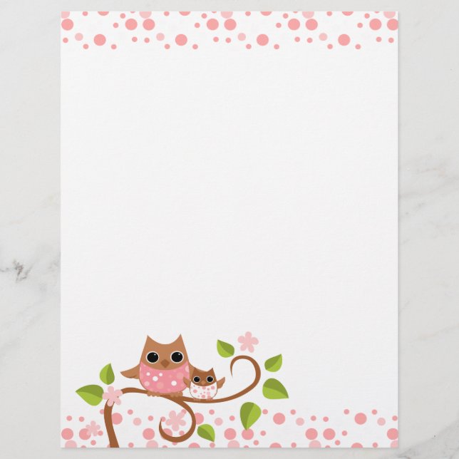 Mamãe e Bebê Coruja (Frente)