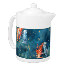 Mamãe É Fogo Porcelana Chapot 40 oz