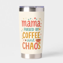 Mamãe Energizada por Café e Caos Vida de Mãe Fofa